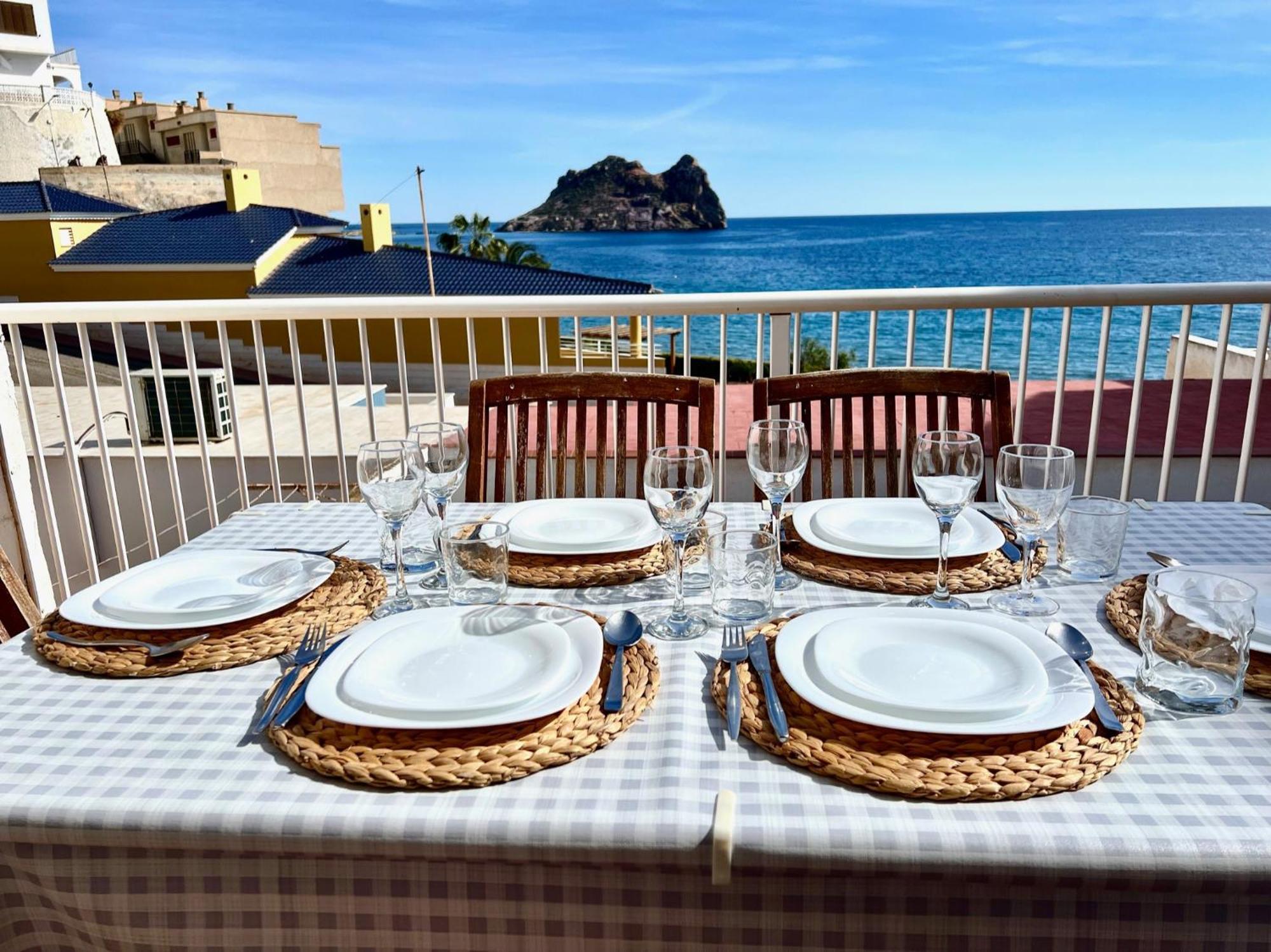 La Paloma, Chalet A Pie De Playa Aguilas Ngoại thất bức ảnh